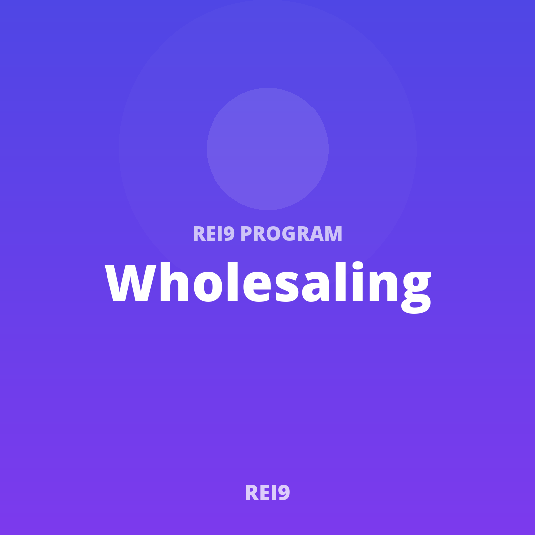 Wholesaling